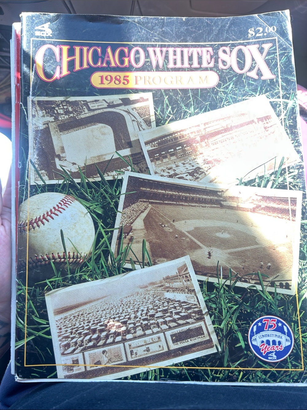 Chicago White Sox 1985 Program - Vintage Team Memorabilia